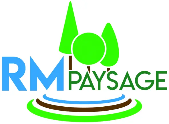 Logo paysagiste RM PAYSAGE