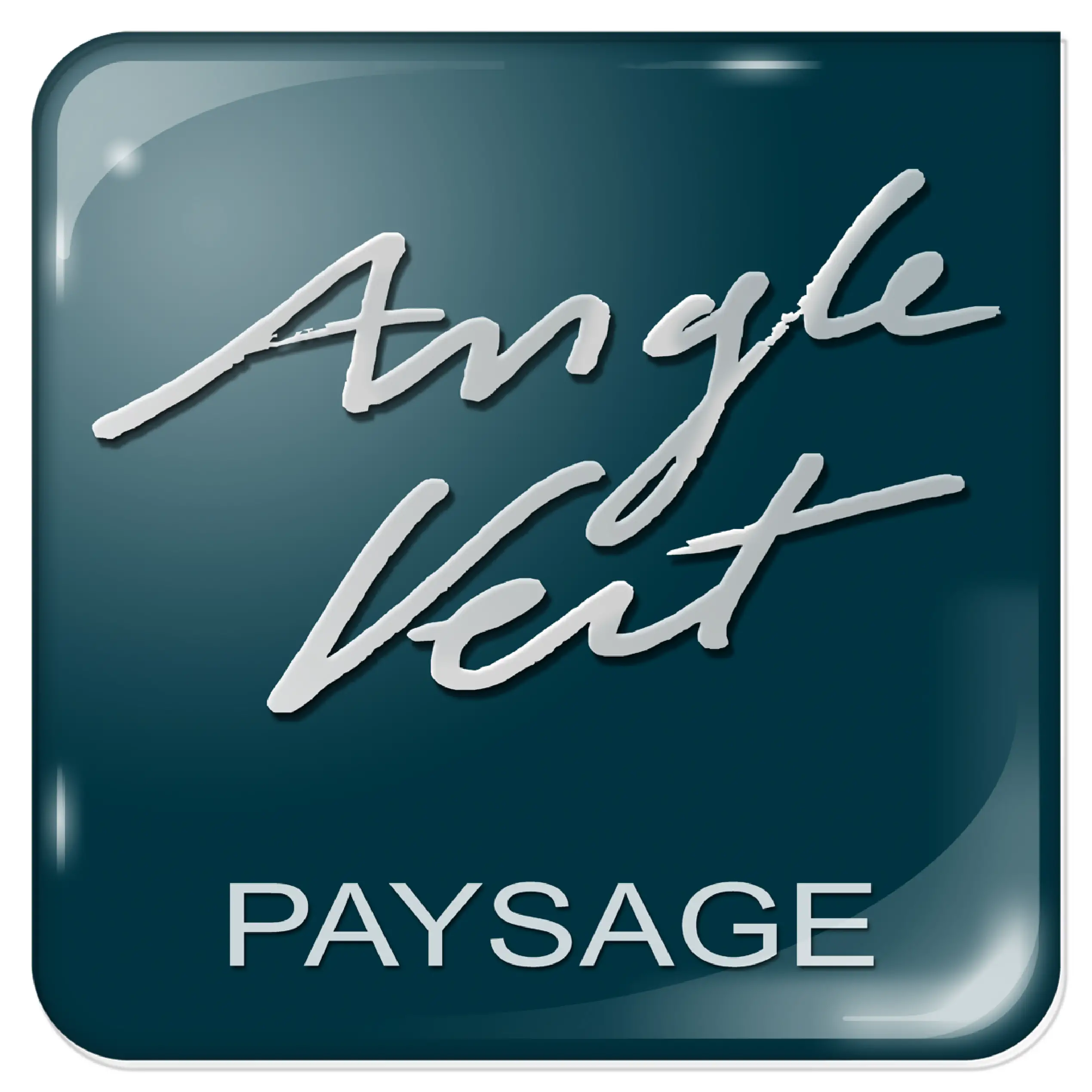 Logo paysagiste ANGLE VERT