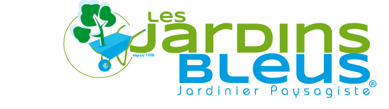 Logo paysagiste LES JARDINS BLEUS