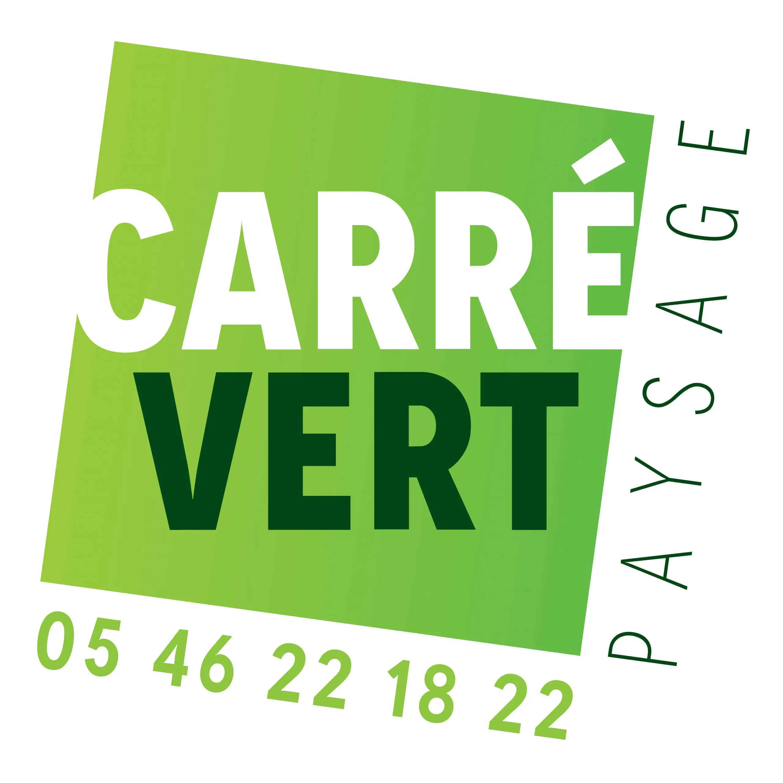 Logo paysagiste CARRE VERT PAYSAGE