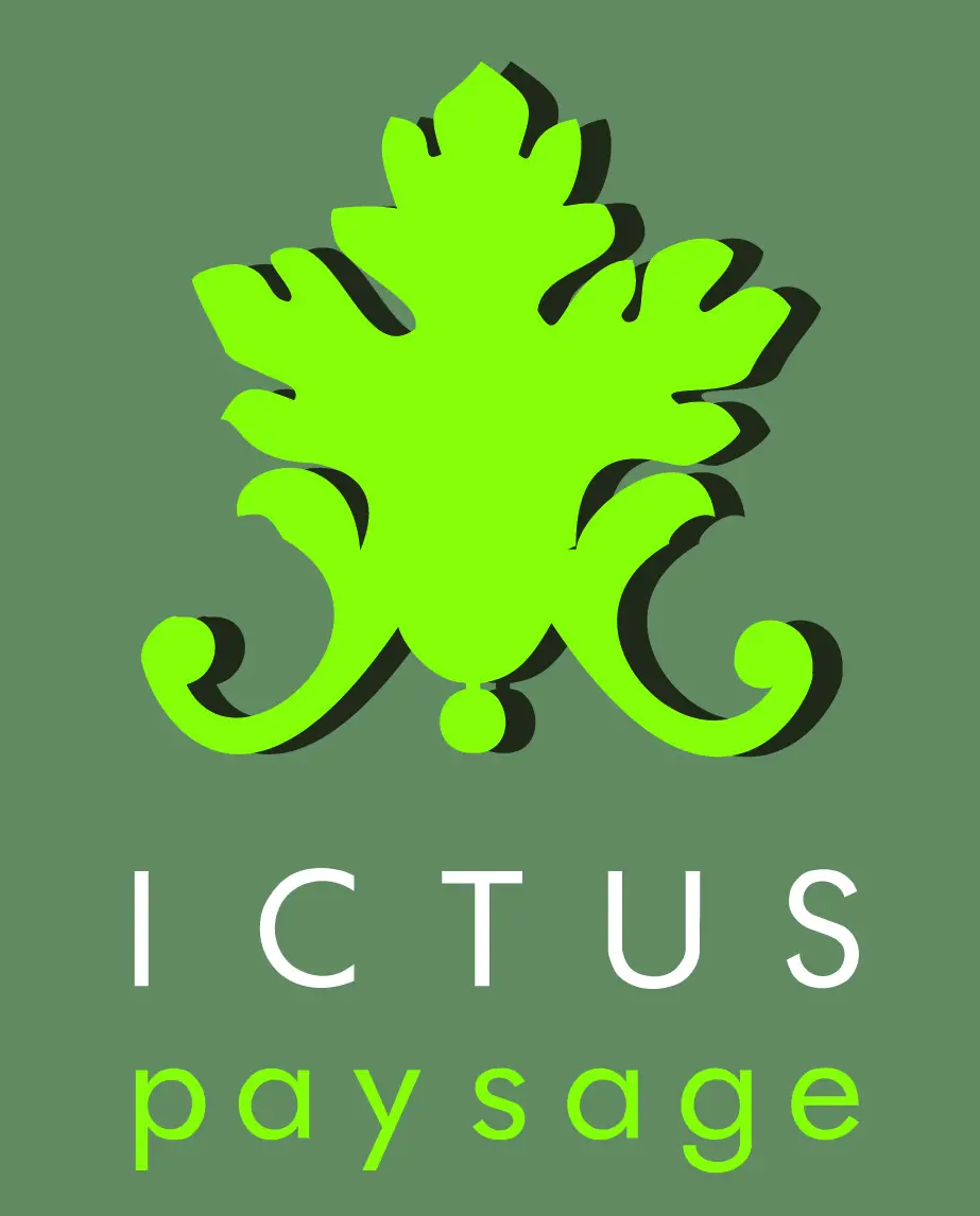 Logo paysagiste ICTUS PAYSAGE