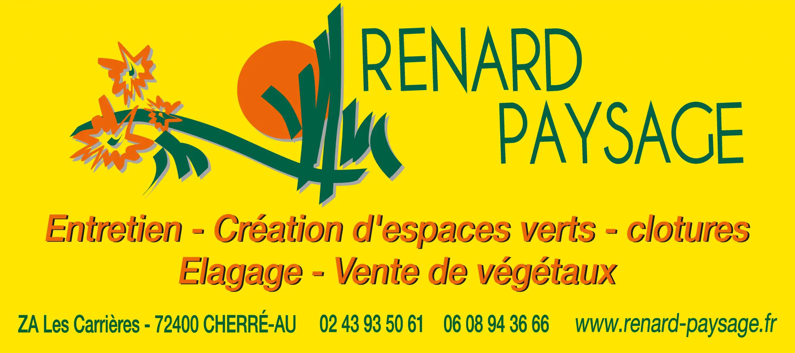 Logo paysagiste RENARD PAYSAGE